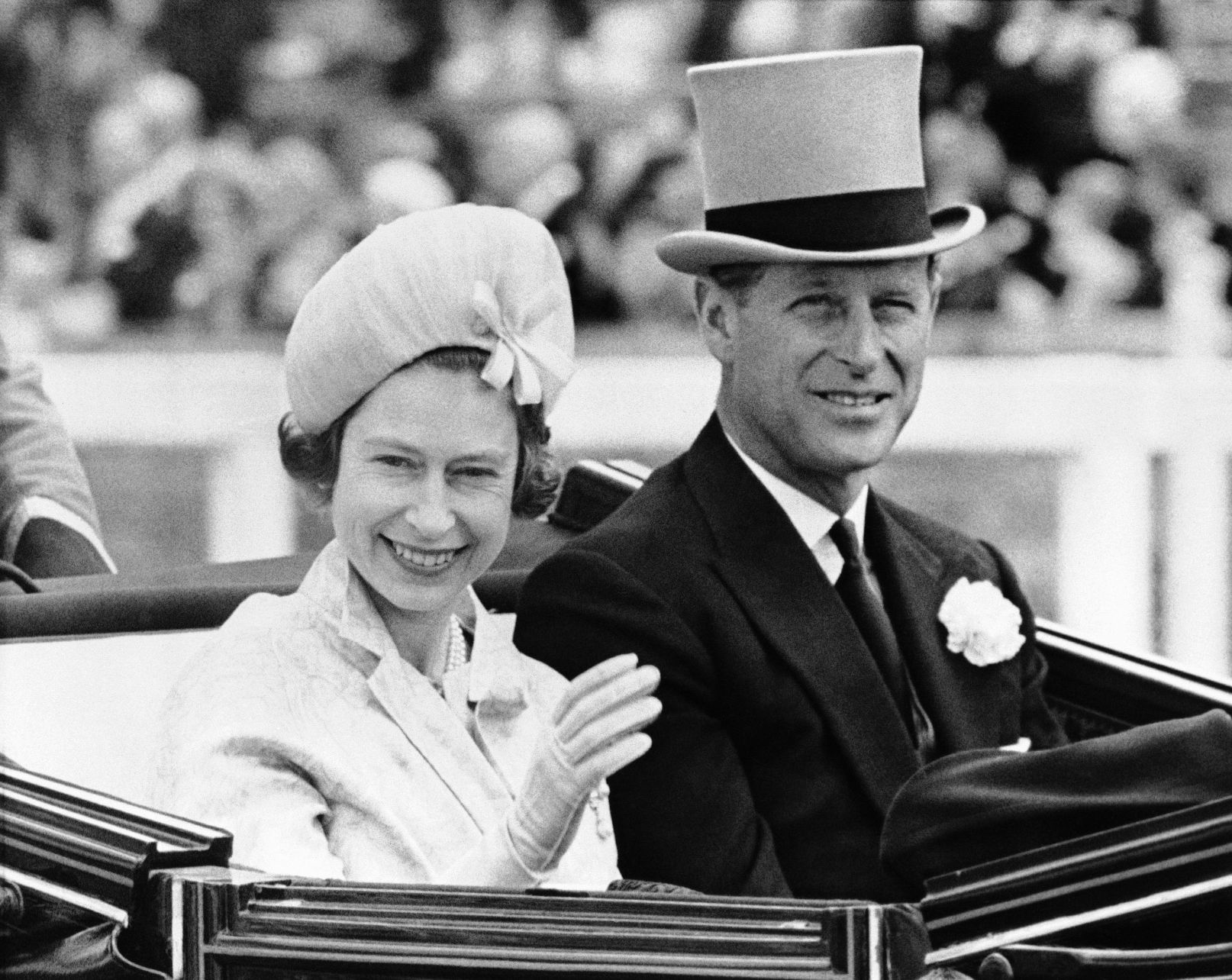 1962: Queen Elizabeth II and Prince Philip